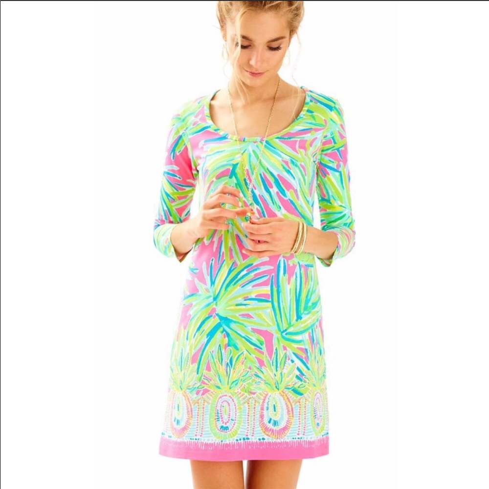 Lilly Pulitzer Beacon Dress in Tiki Pink